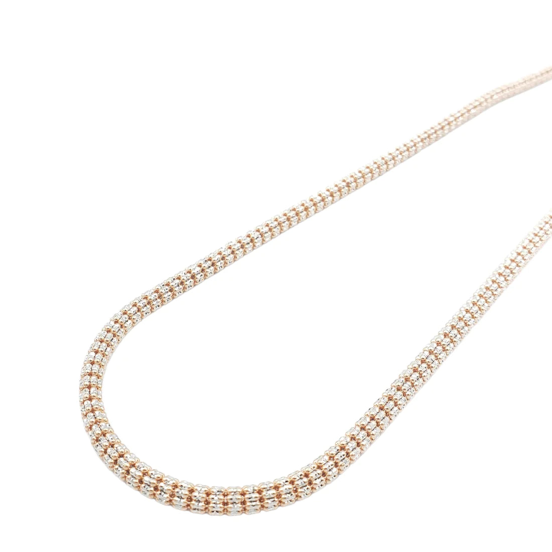 14K 3.5mm Ice Link Chain