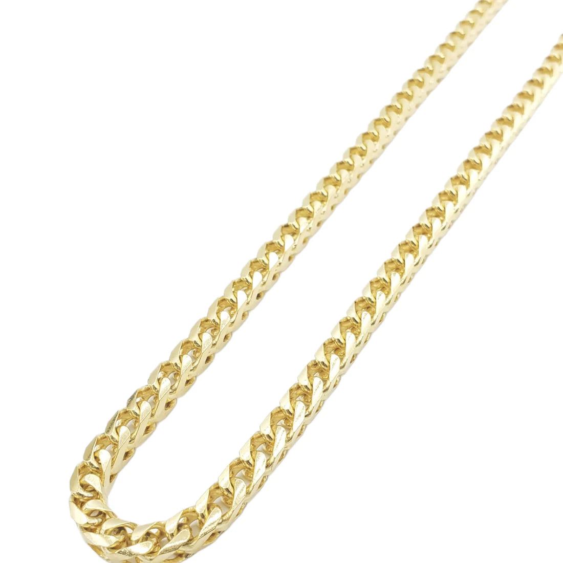 14K 3.5mm Solid Franco Chain